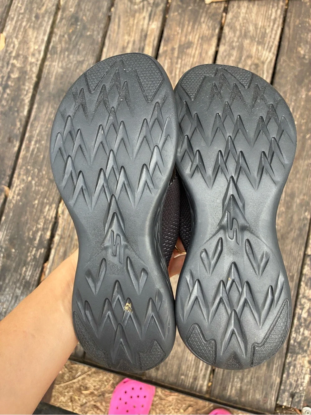 Crocs/ Style Kids Black Jibbitz-Decorated Slide Sandals